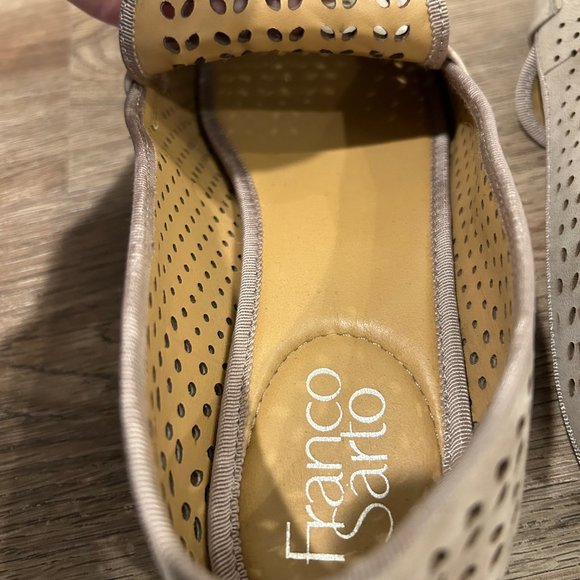 Franco Sarto Halton Cream Leather Loafer - Size US 8 - Picture 6 of 8